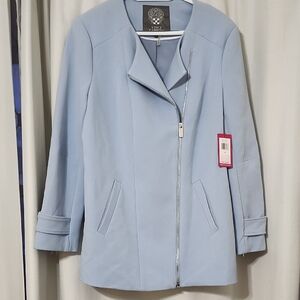 Vince Camuto Celeste Blue Jacket